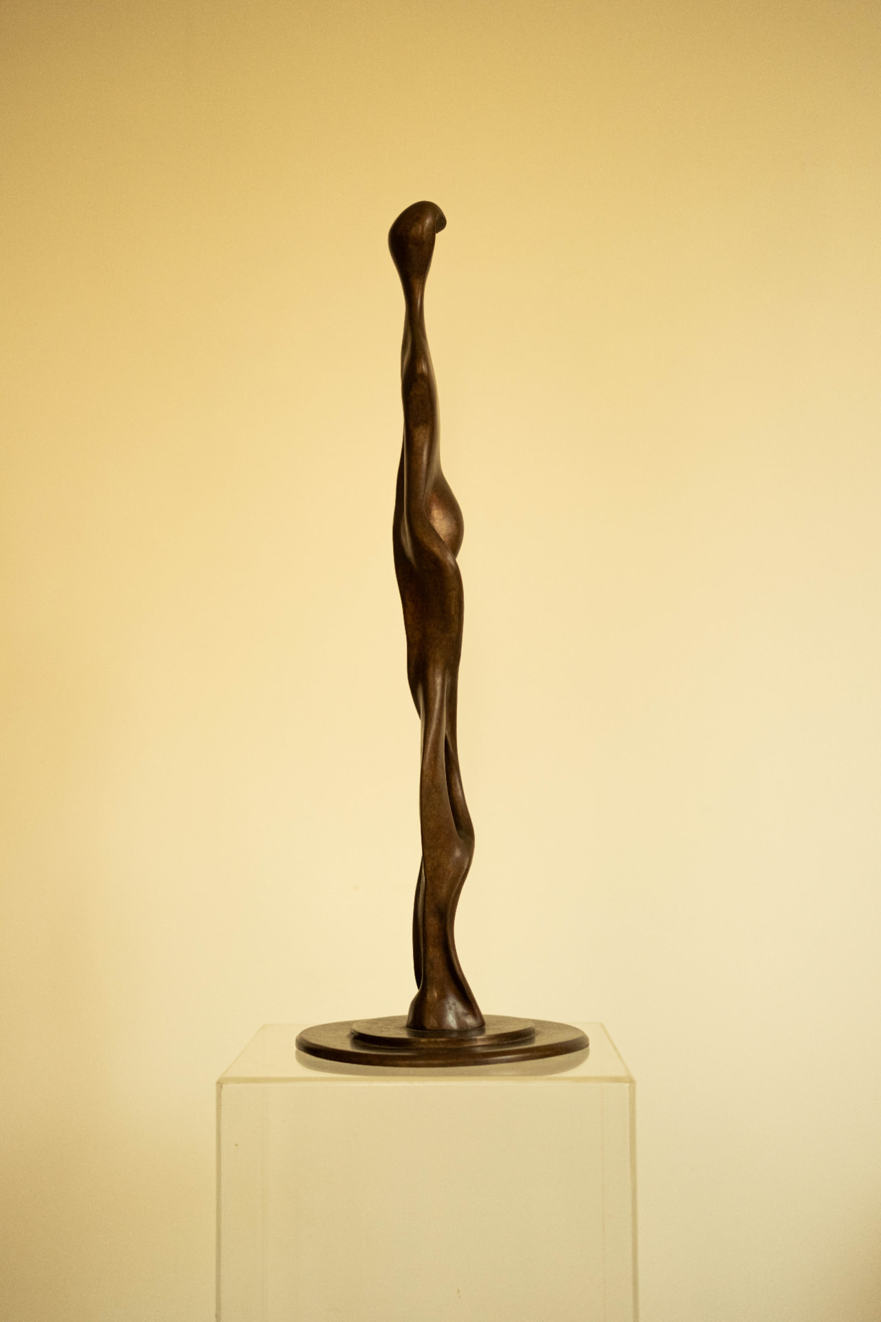 Reverie, bronze sculpture