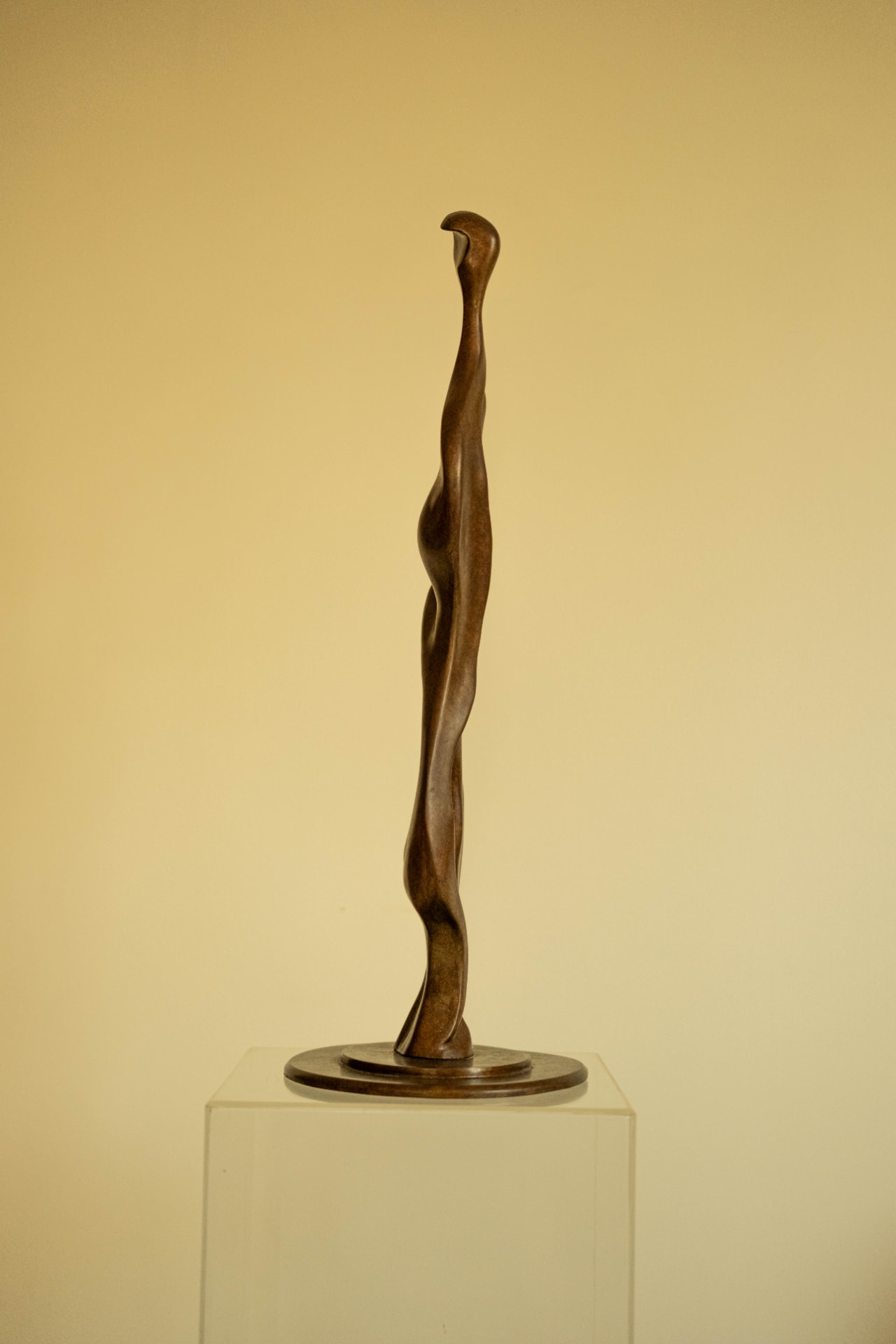 Reverie, bronze sculpture