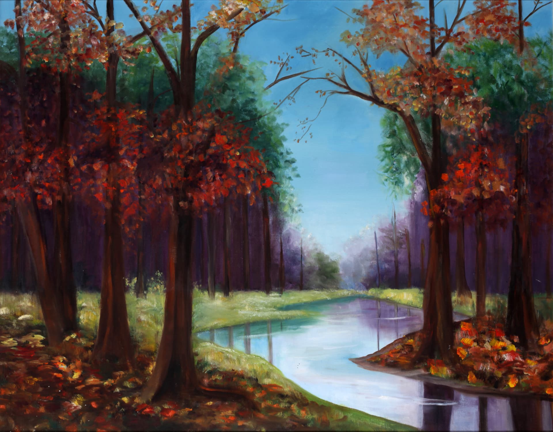 Untitled III, oil painting by Hasida Steinbock