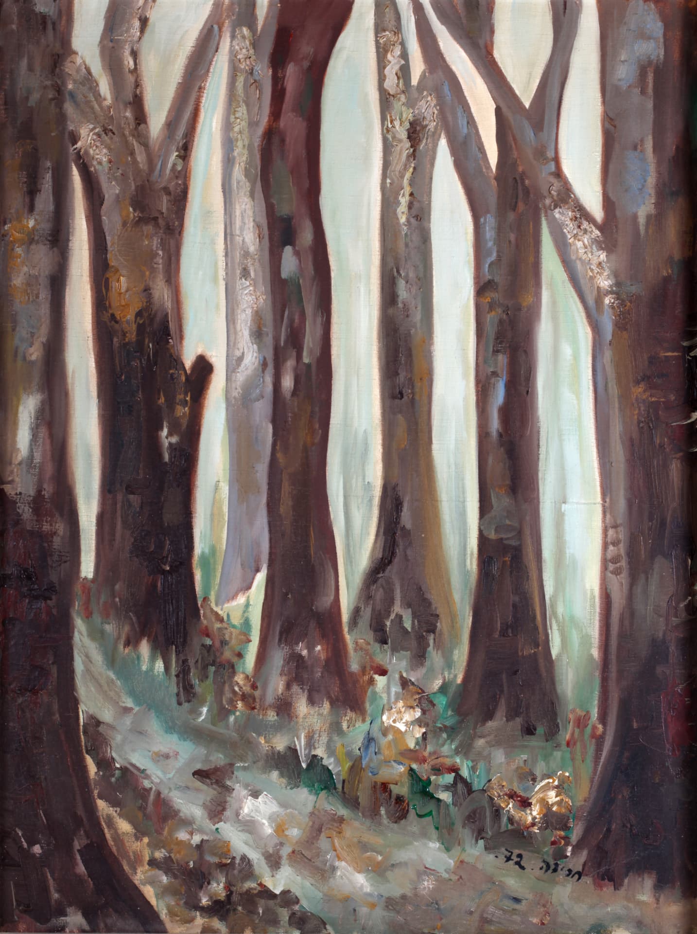 Untitled IV, oil painting by Hasida Steinbock