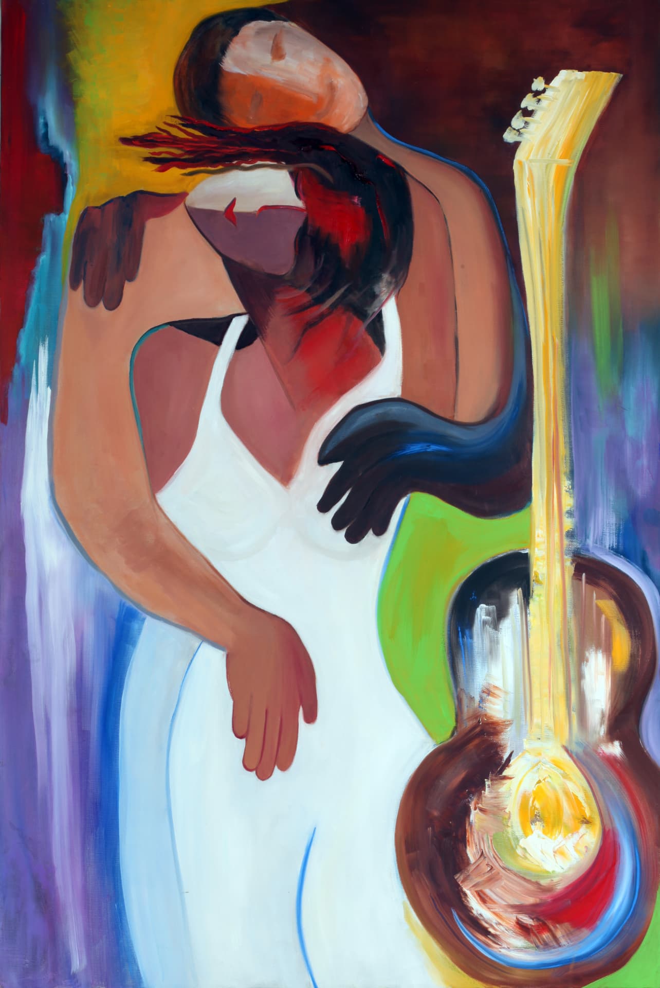 Untitled V, oil painting by Hasida Steinbock