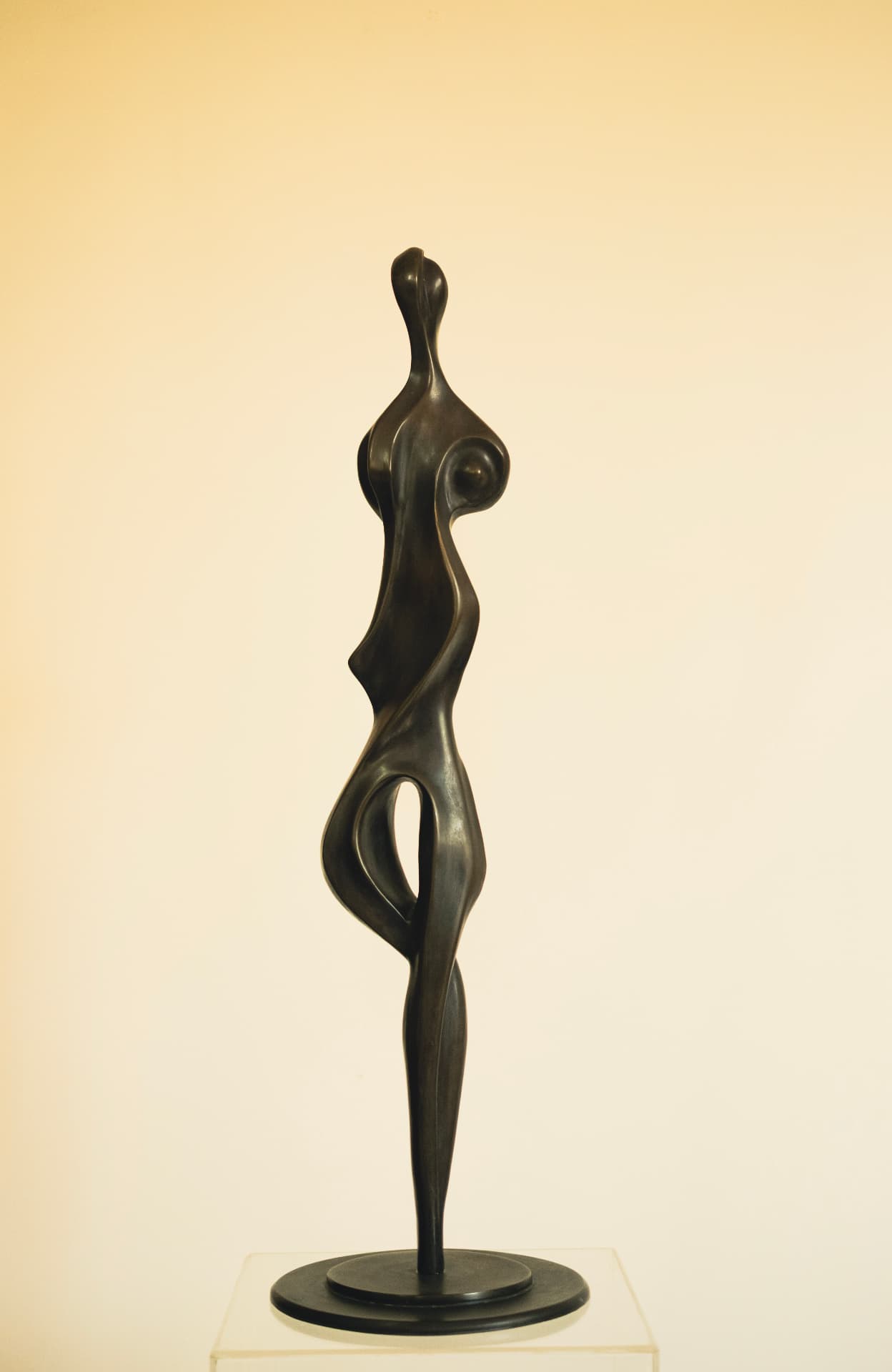 Standing Figure, bronze sculpture