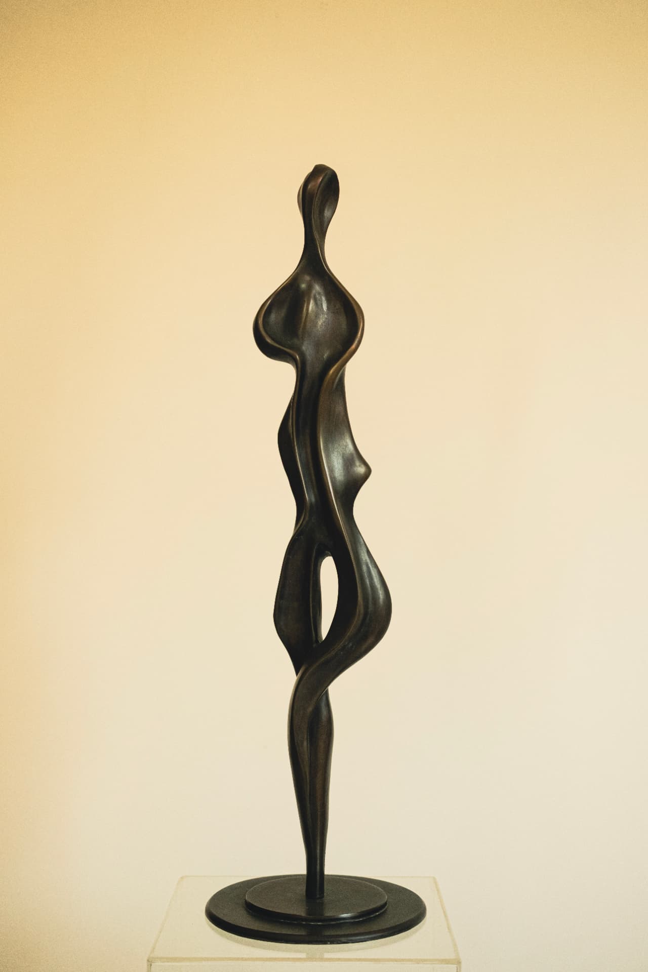 Standing Figure, bronze sculpture