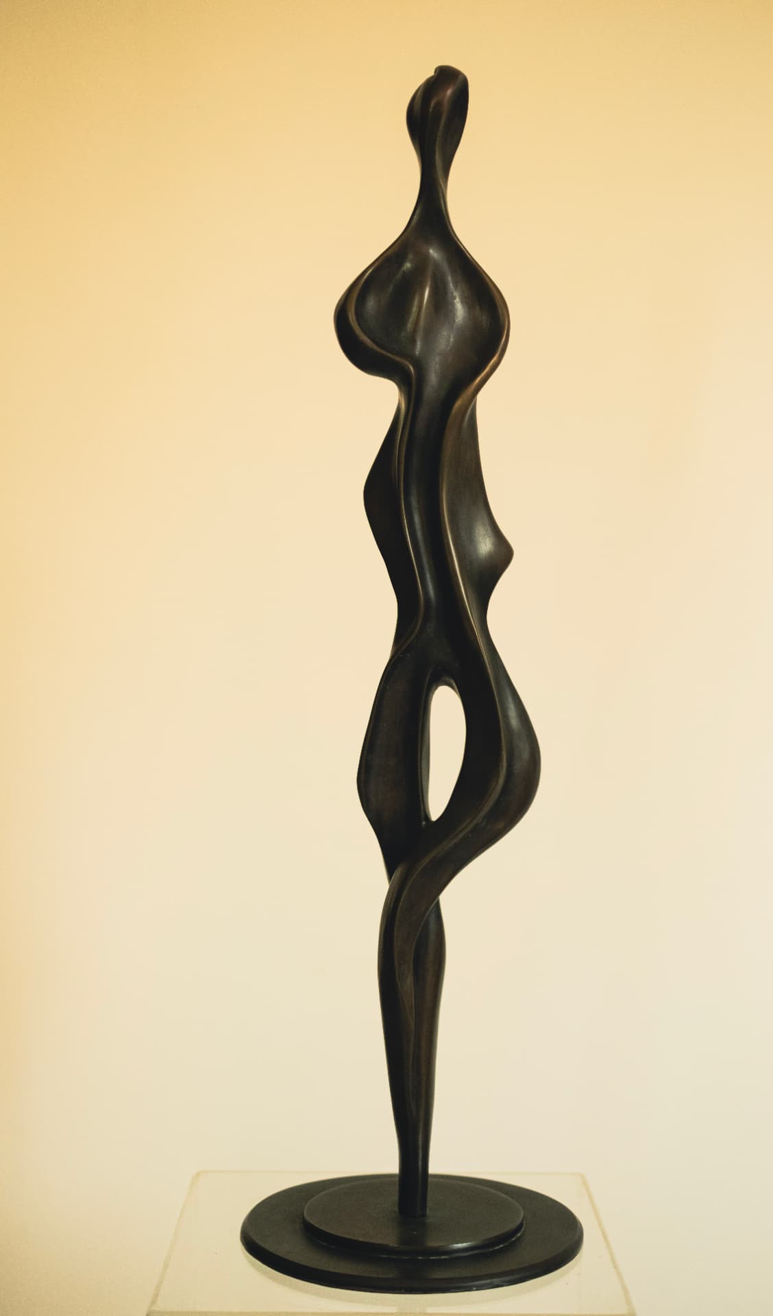 Standing Figure, bronze sculpture