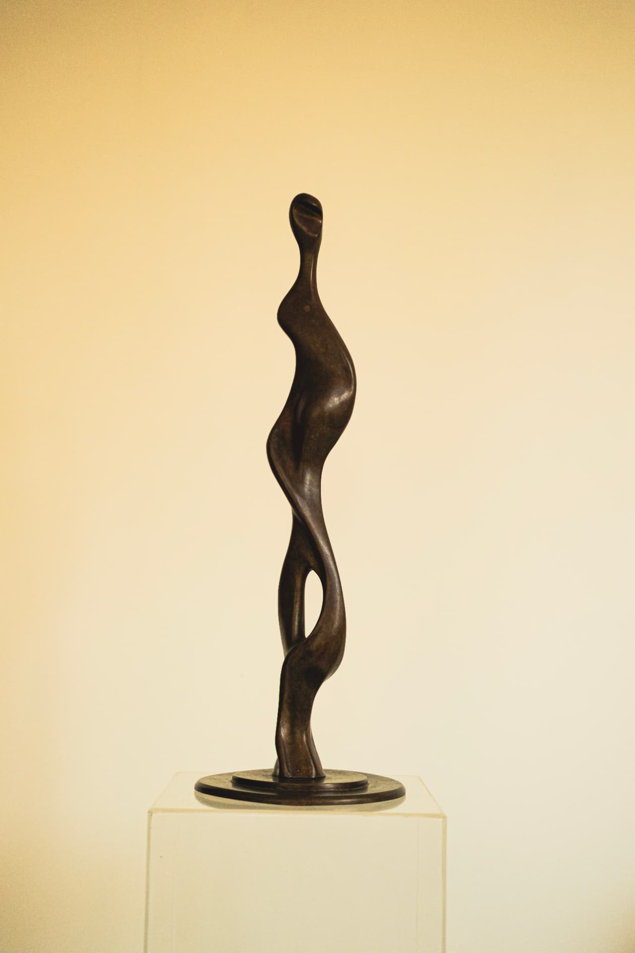 Reverie, bronze sculpture