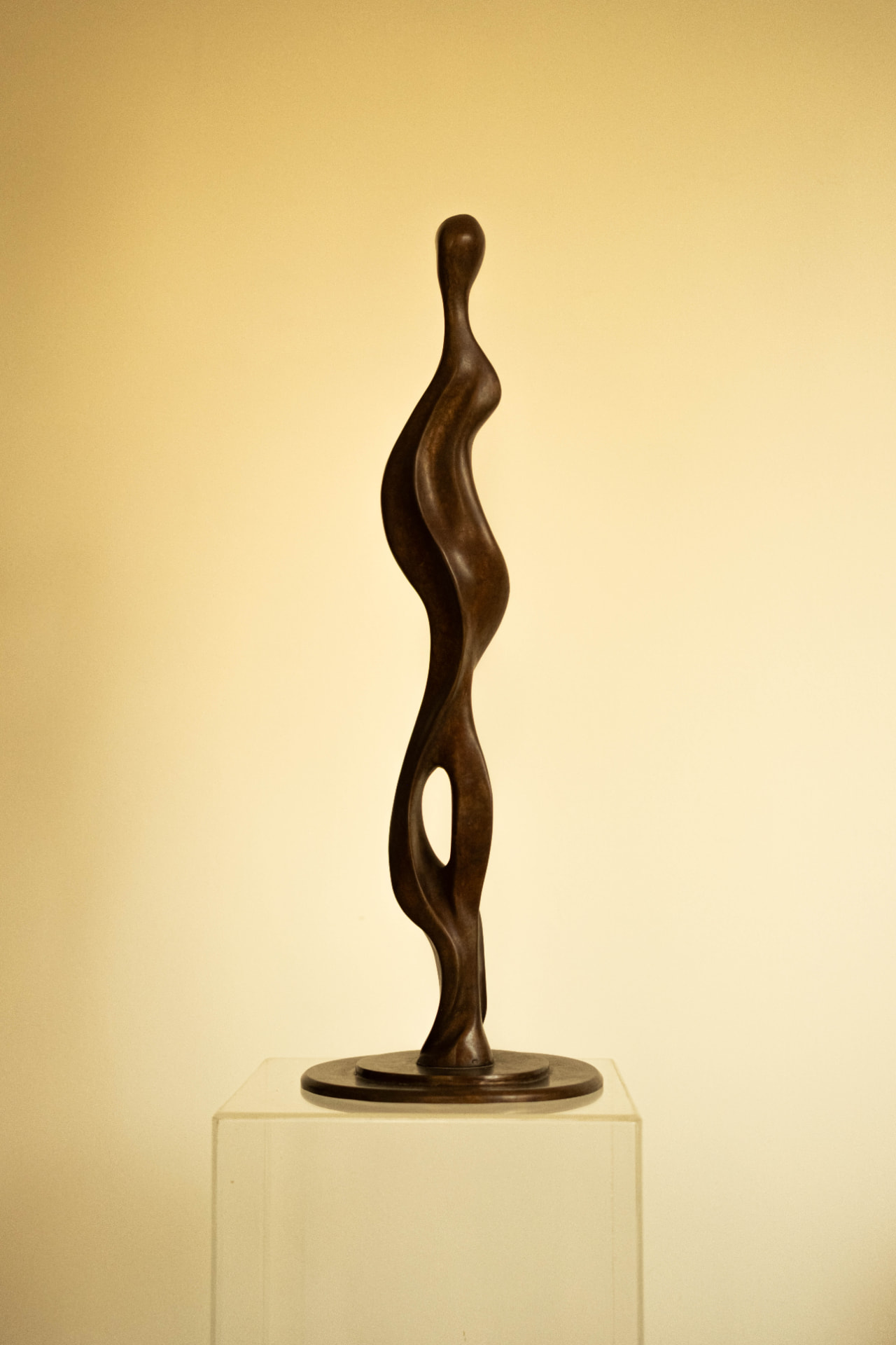 Reverie, bronze sculpture