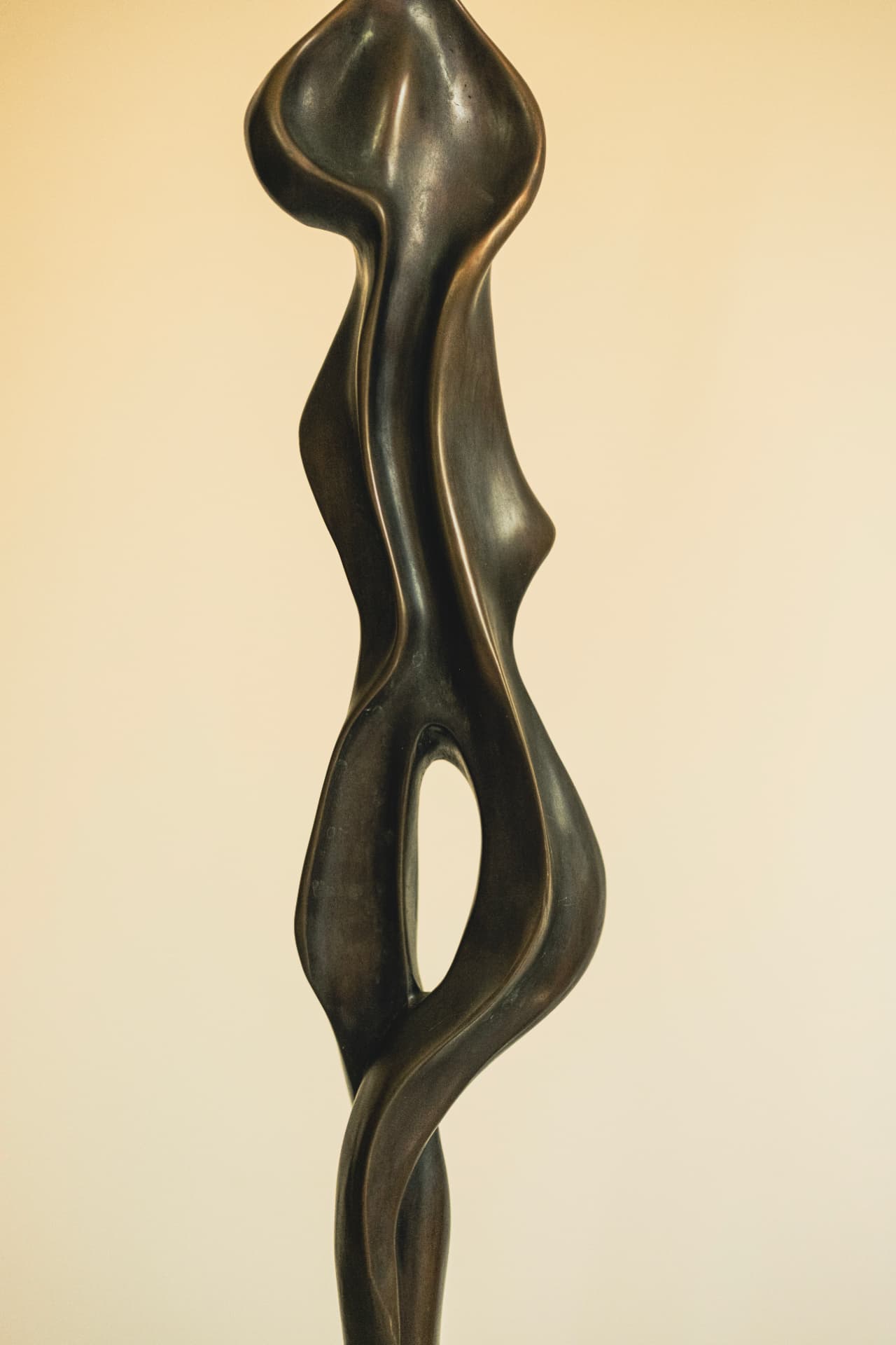 Standing Figure, bronze sculpture